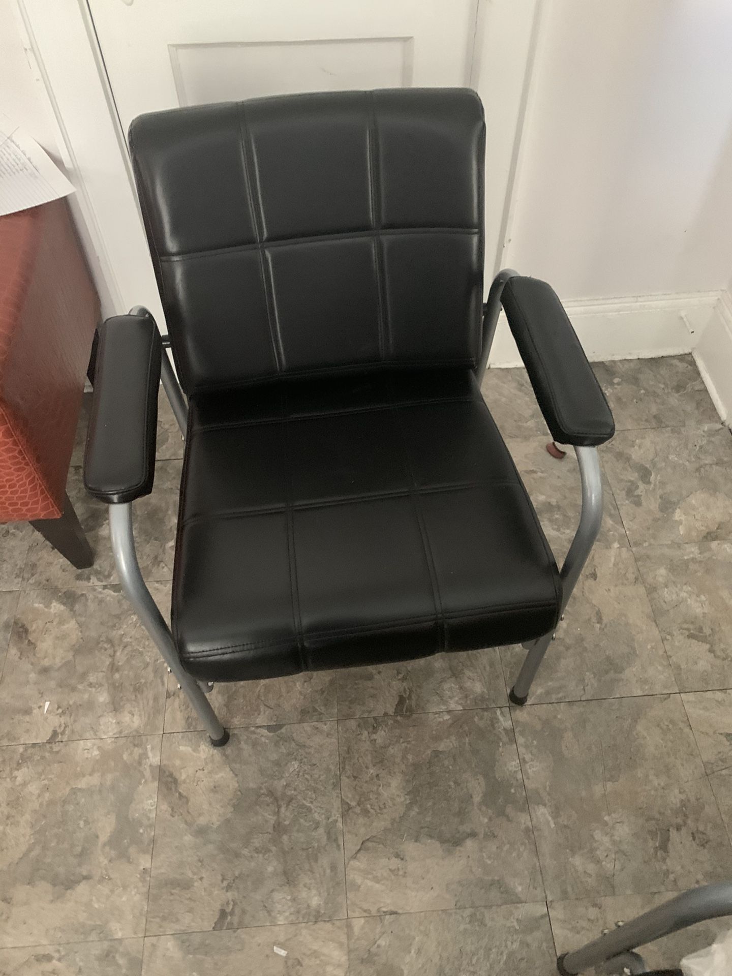 Two salon wash chairs