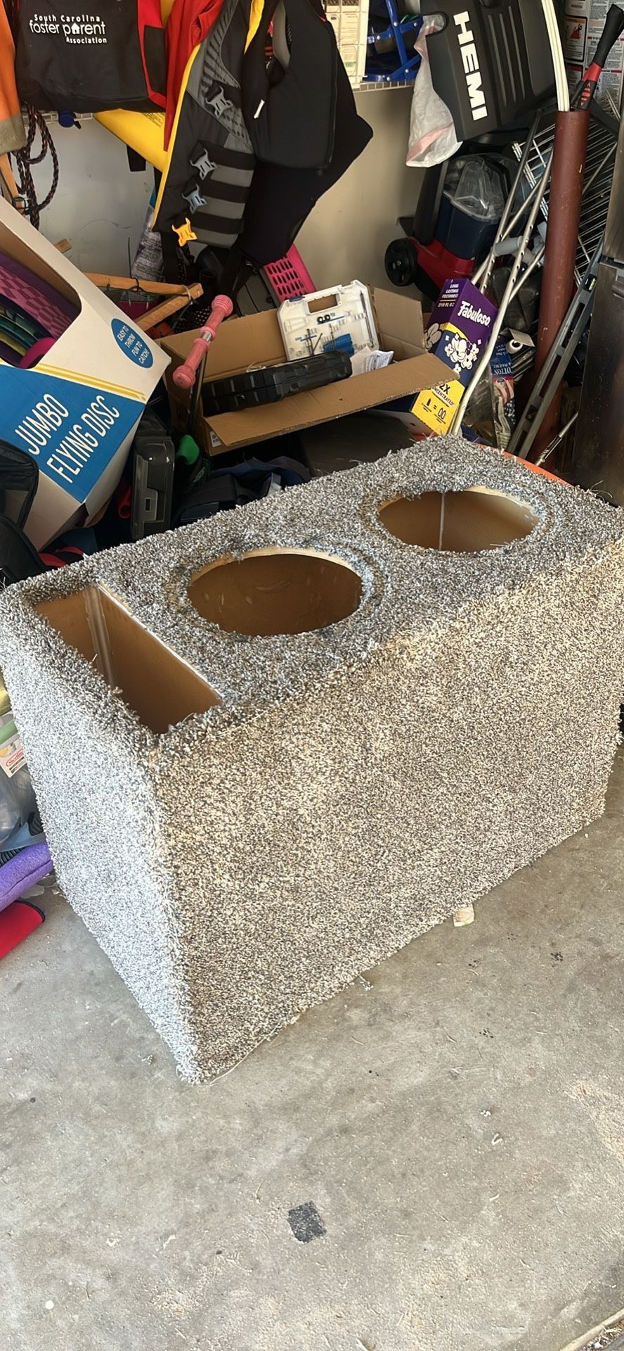 12in audio pipe in a custom box