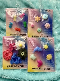 New 4 Pack Croc Charms 