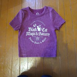 Red Social Culture Crop Top, Size Small