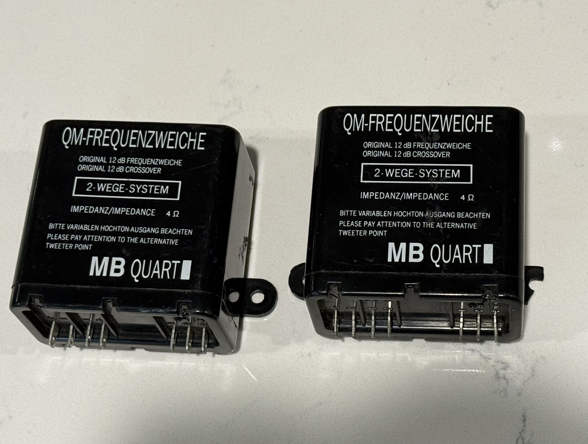 MB Quart Car Speaker Component Crossovers