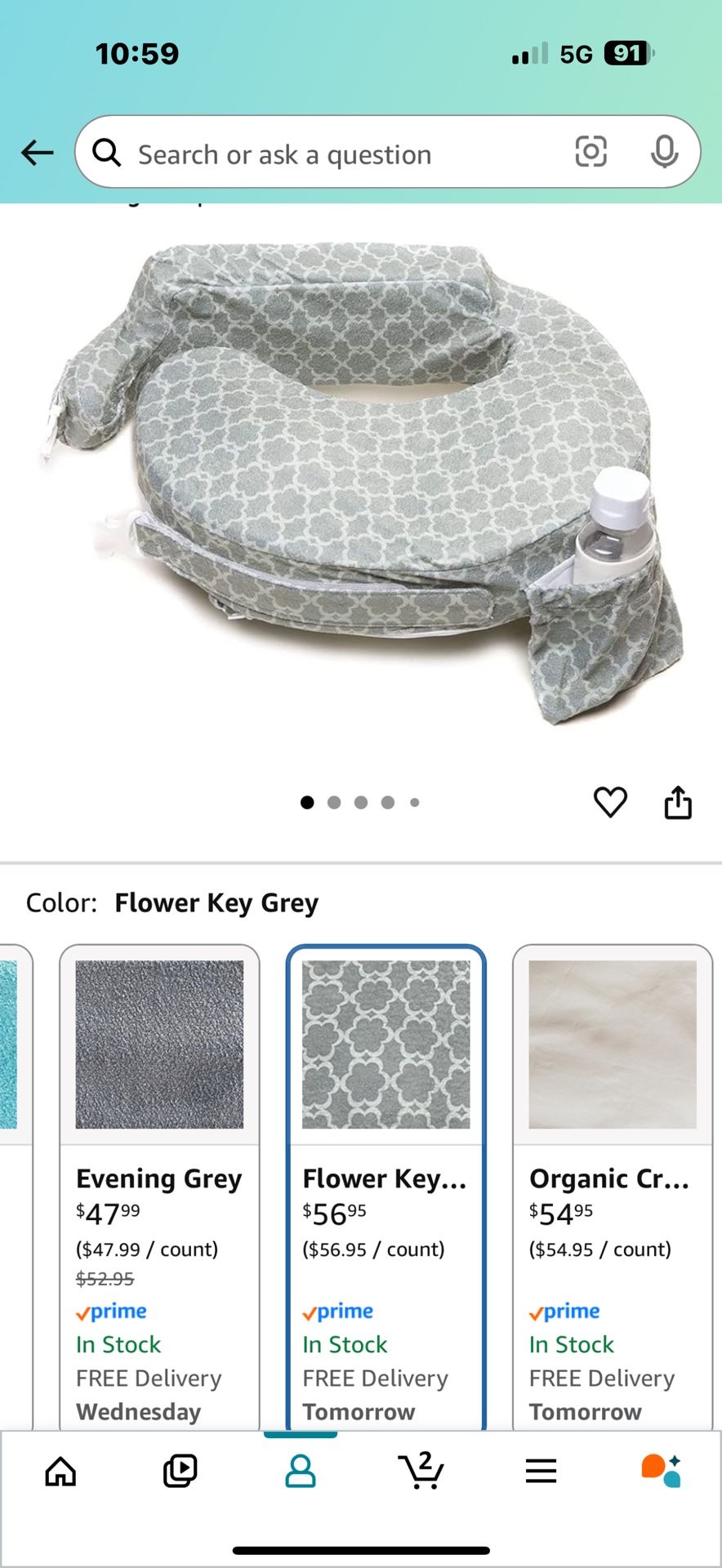 My Breast Friend Nursing Support Pillow 