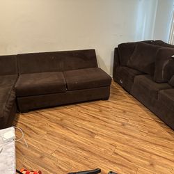 Free Sectional  Couches 3- Pieces 