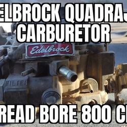 Edelbrock 800 CFM Quadrajet Carburetor