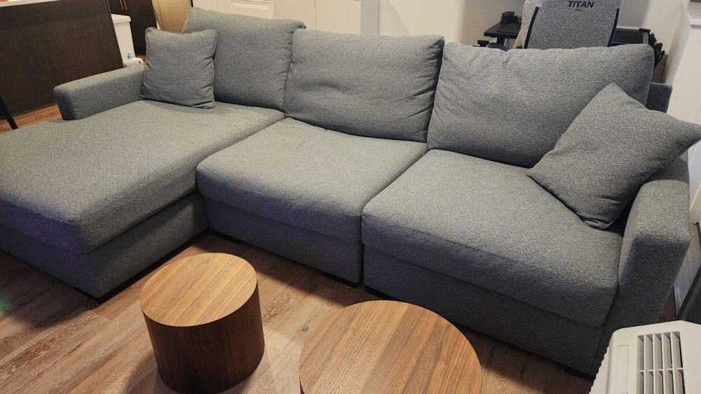 3 Piece Sectional Couch (Price Negotiable)