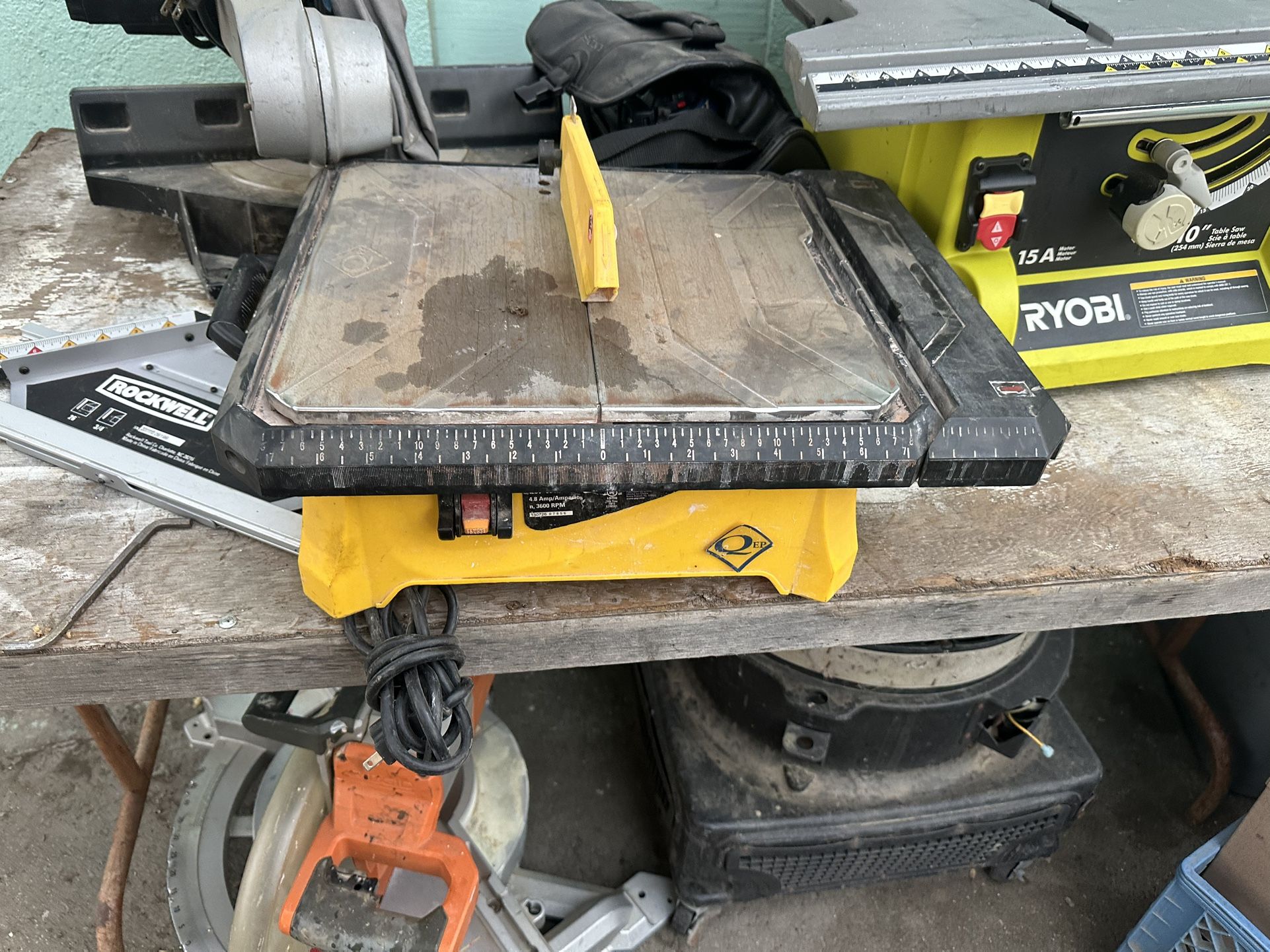 Tile Saw Wet