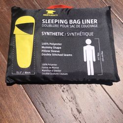 Never Used Sleeping Bag Liner 