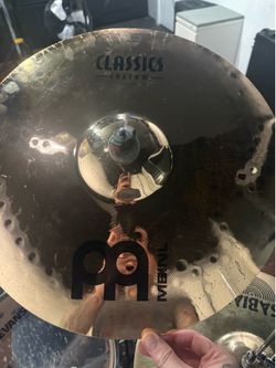 Meinl 18” classics custom brilliant medium crash cymbal