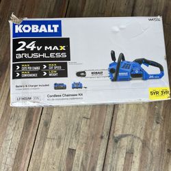 NEW Kobalt 24-volt 12-in Battery (1) 4 Ah Chainsaw Battery Included Charger Included