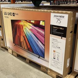 LG 75” UT8000 4K HDR SMART TV