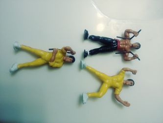 Vintage Bruce lee action figures