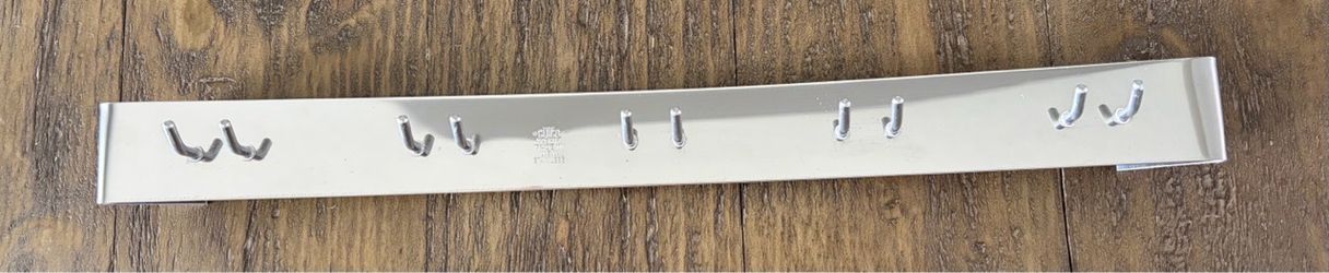 Cutco Stainless Steel Kitchen Tool 5 Untensil Wall Rack No.1717