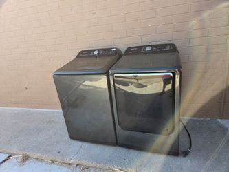 Washer and dryer electric