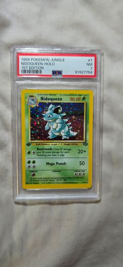 π’ 1st Edition Nidoqueen Holo PSA 7 β Jungle π’