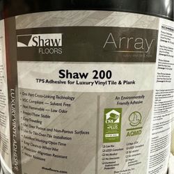 SHAW 200 Vinyl Tile and Plank Multi-Purpose Flooring Adhesive - 4 Gallon Buckets