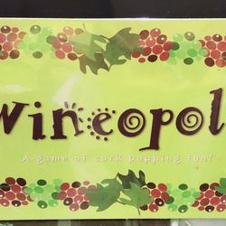 Wineopoly Board Game Wine Trading Game Gift Party Game Wine-Opoly Monopoly Game, New Sealed 