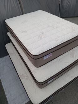 King Size Mattress Pillow Top New