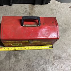 Used 15” Metal Tool Box