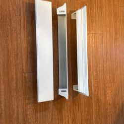 White Wood Floating Shelves