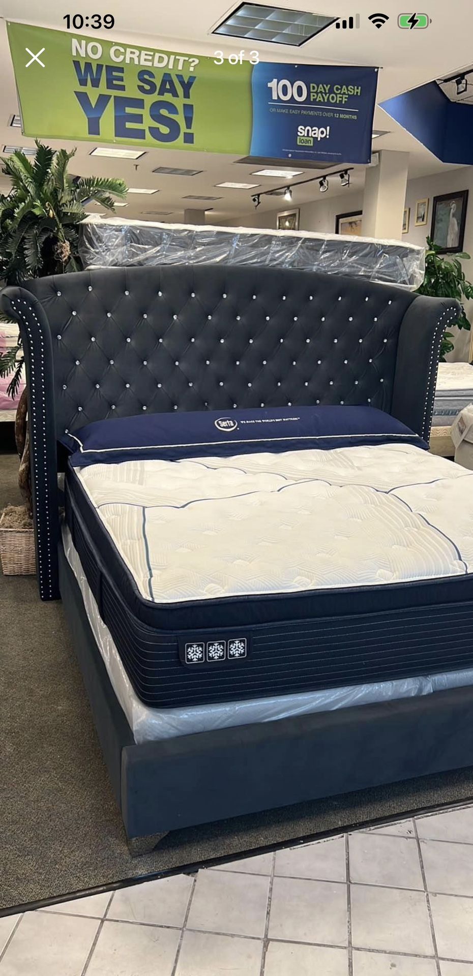 Brand new bedframe in box- Shop now pay later. 🔥Free Delivery🔥 