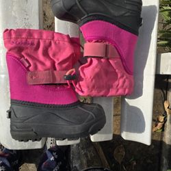 Snow Boots, Girls, Size 10