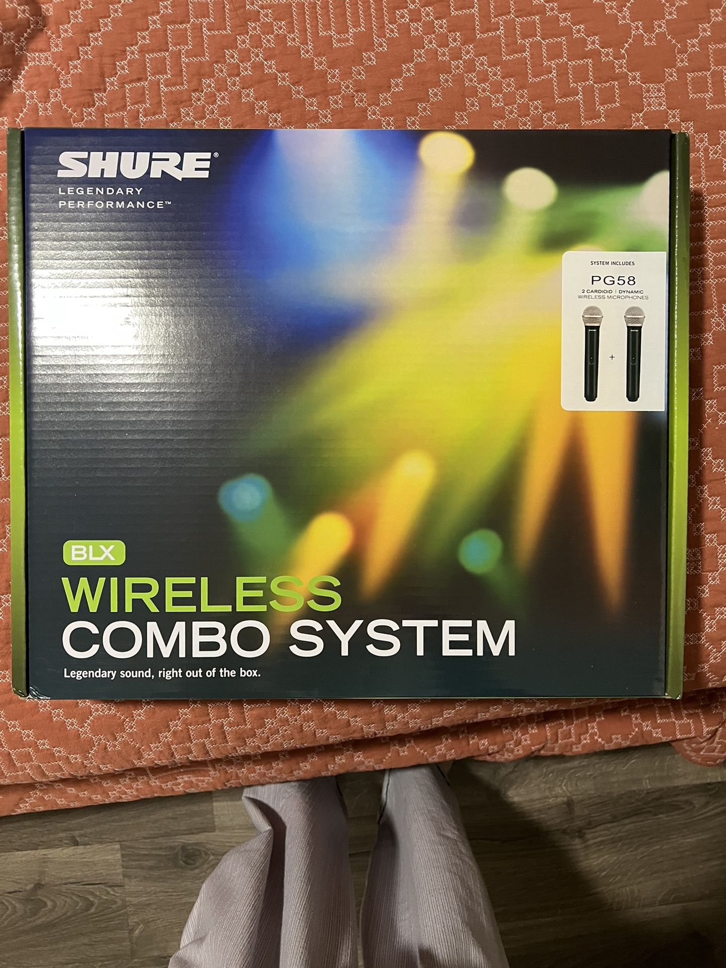 Shure BLX288/PG58-Handheld Wireless System