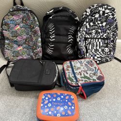 Backpacks & Lunch Bags