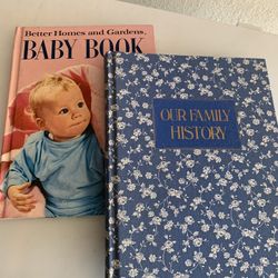 Antique Baby Books 