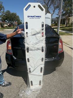 DYNA MED Wood Spine Spinal Board Immobilizer Support Back Wooden Safety 72" LONG