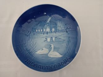 B & G Copenhagen porcelain plate