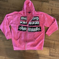 Burberry Erry Kim Krueger ‘A personal Connection’ zip up size XXL