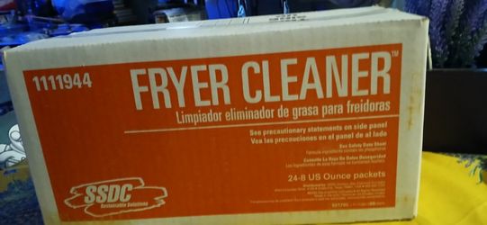 Fryer cleaner. $20