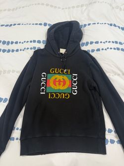Gucci Hoodie, Distressed, Medium