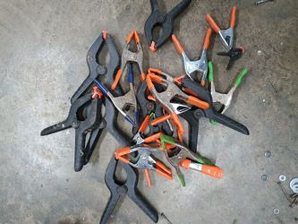 Pile Of Clamps