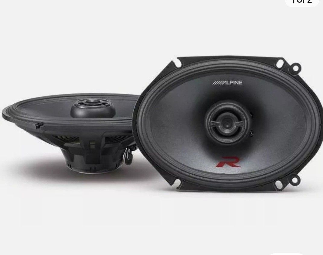 Alpine R - S68 6 X 8 Speakers