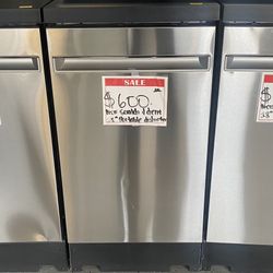 GE Stainless New Scratch&Dent 18” Portable Dishwashers