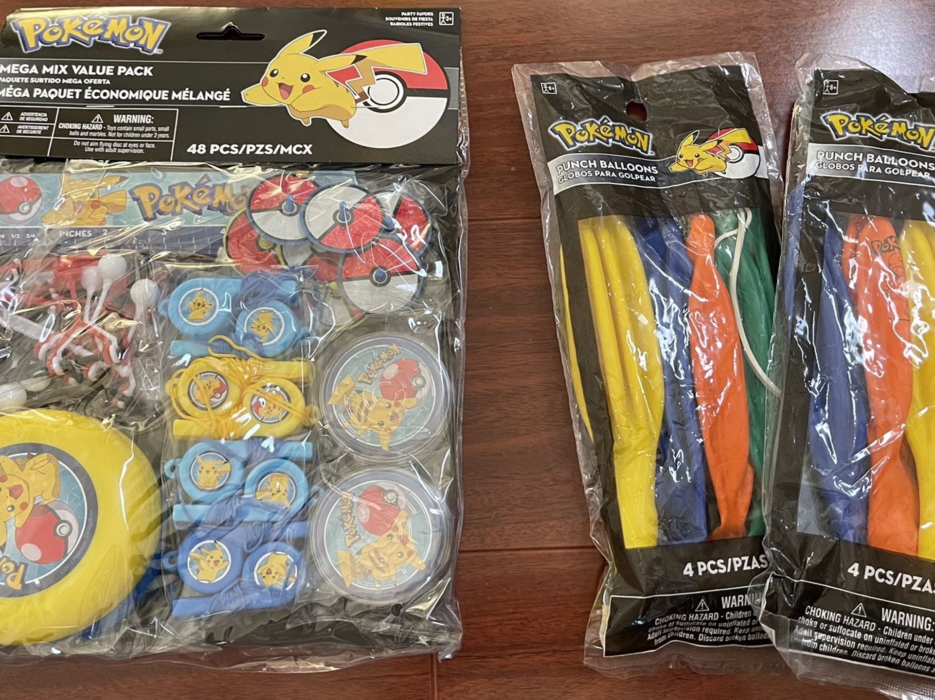 Pokémon Party Favors 