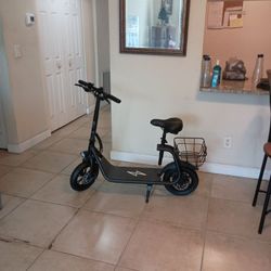 Phantom Go Go R1 Foldable Electric Scooter W Seat 