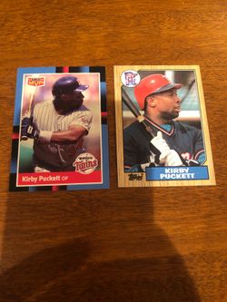 Two Kirby Picket Baseball Cards Minnesota Twins