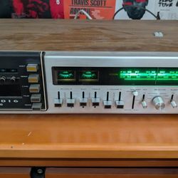 Vintage Grundig S850 Receiver And Box 45 Speakers 