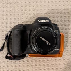 Canon EOS 5D Mark III DSLR Camera body + Lens