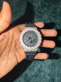 Moissanite Casio G Shock