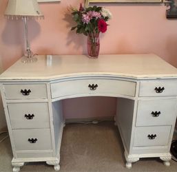 Solid Wood Vintage Desk