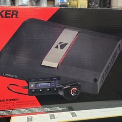 Kicker 5 ChannelAmplifier With Dsp