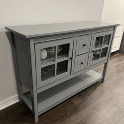 Grey TV Stand