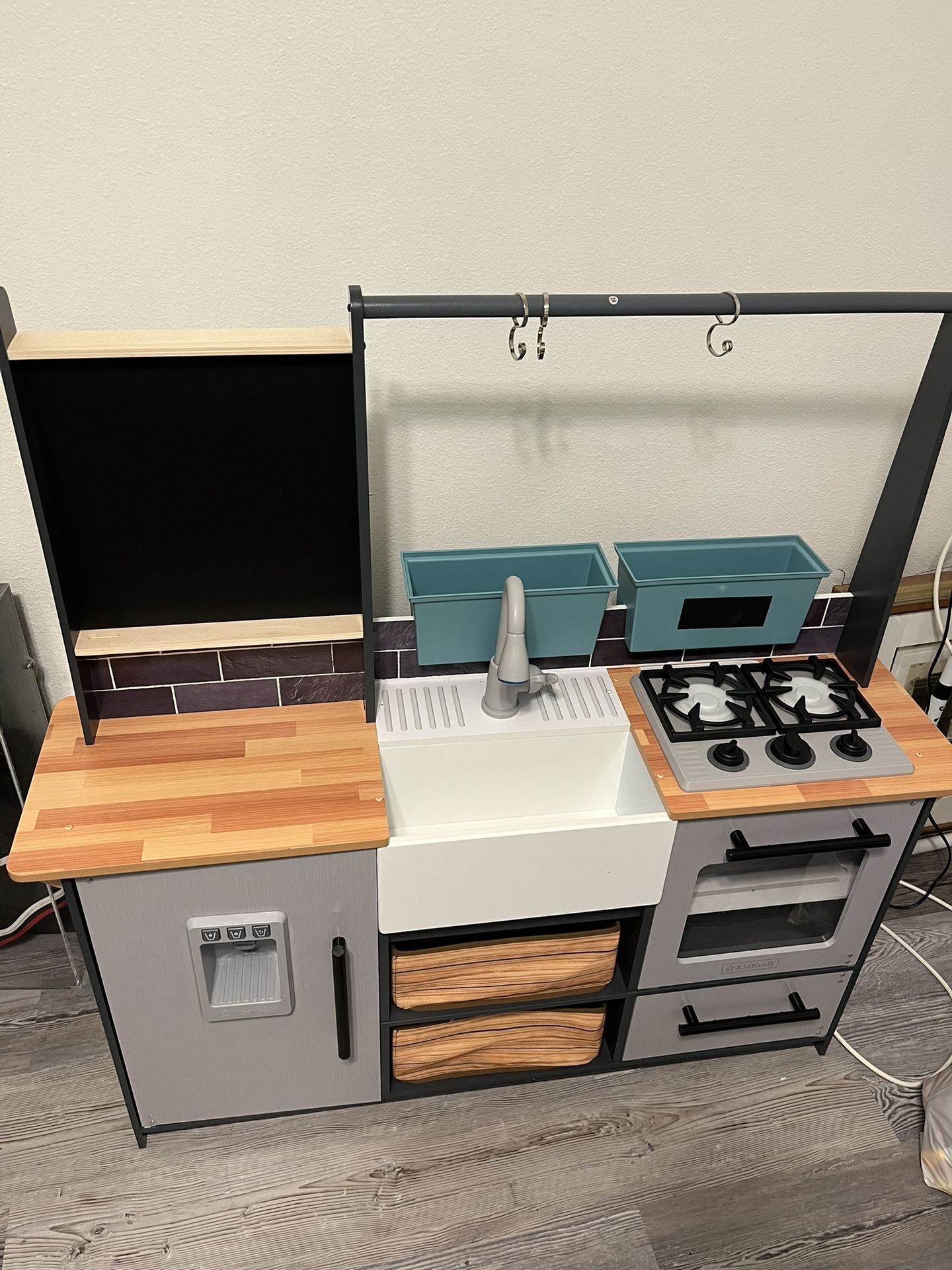 Kids Kitchenette Play Set Toy Kitchen