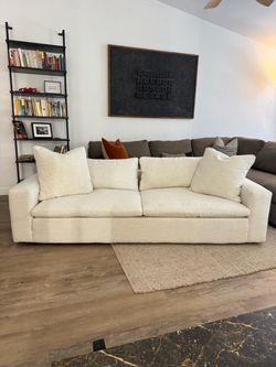 White cloud couch ( delivery available )