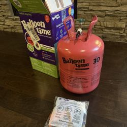 Baby Shower Decor, Helium and Balloons