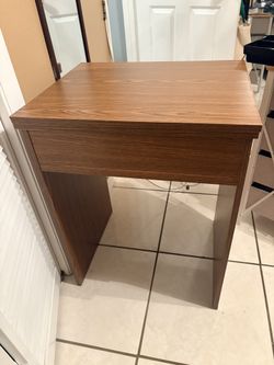 Wooden desk