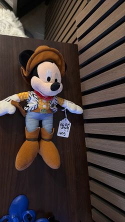 toy story mickey dressed as woody